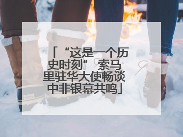 “这是一个历史时刻” 索马里驻华大使畅谈中非银幕共鸣