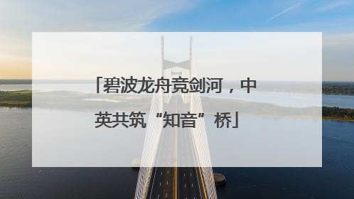 碧波龙舟竞剑河，中英共筑“知音”桥