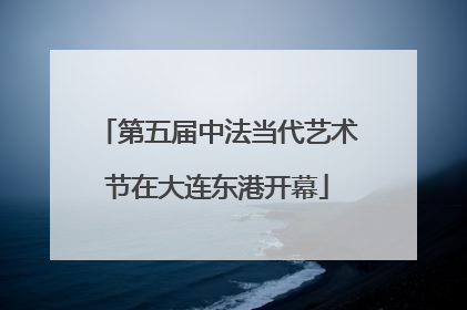 第五届中法当代艺术节在大连东港开幕