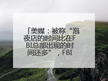 美媒：被称“泡夜店的时间比在FBI总部出现的时间还多”，FBI局长提起诉讼