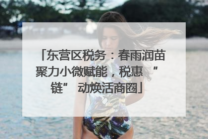 东营区税务：春雨润苗聚力小微赋能，税惠 “链” 动焕活商圈