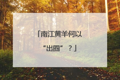 南江黄羊何以“出圈”？