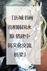 历城书画亮相韩国水原 搭建中韩文化交流桥梁
