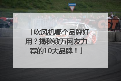 吹风机哪个品牌好用？揭秘数万网友力荐的10大品牌！