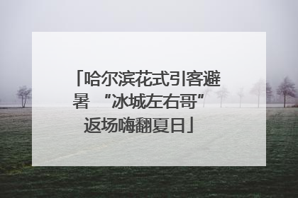 哈尔滨花式引客避暑 “冰城左右哥”返场嗨翻夏日