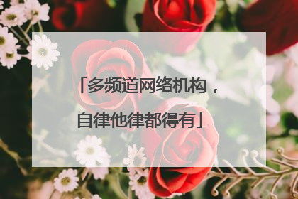 多频道网络机构，自律他律都得有