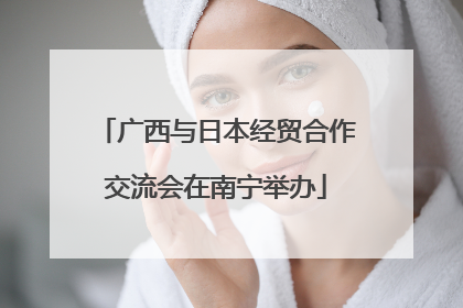 广西与日本经贸合作交流会在南宁举办