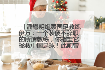 潘粤明炮轰国足教练伊万：一个装傻不辞职的所谓教练，你指望它拯救中国足球！此前曾多次发文评价国足