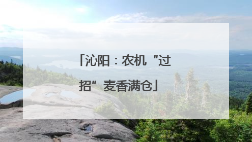 沁阳：农机“过招”麦香满仓