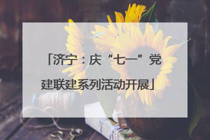 济宁：庆“七一”党建联建系列活动开展