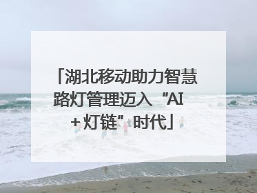 湖北移动助力智慧路灯管理迈入“AI＋灯链”时代