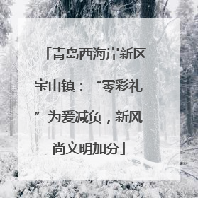 青岛西海岸新区宝山镇：“零彩礼”为爱减负，新风尚文明加分