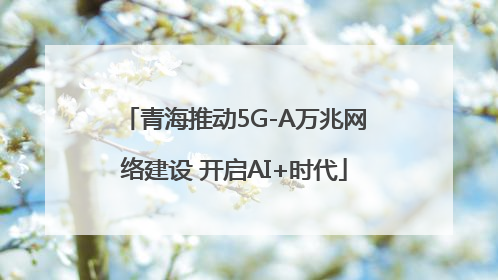 青海推动5G-A万兆网络建设 开启AI+时代
