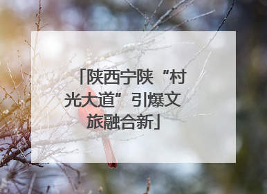 陕西宁陕“村光大道”引爆文旅融合新