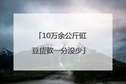 10万余公斤豇豆货款一分没少
