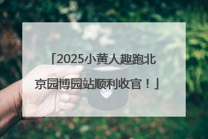 2025小黄人趣跑北京园博园站顺利收官！